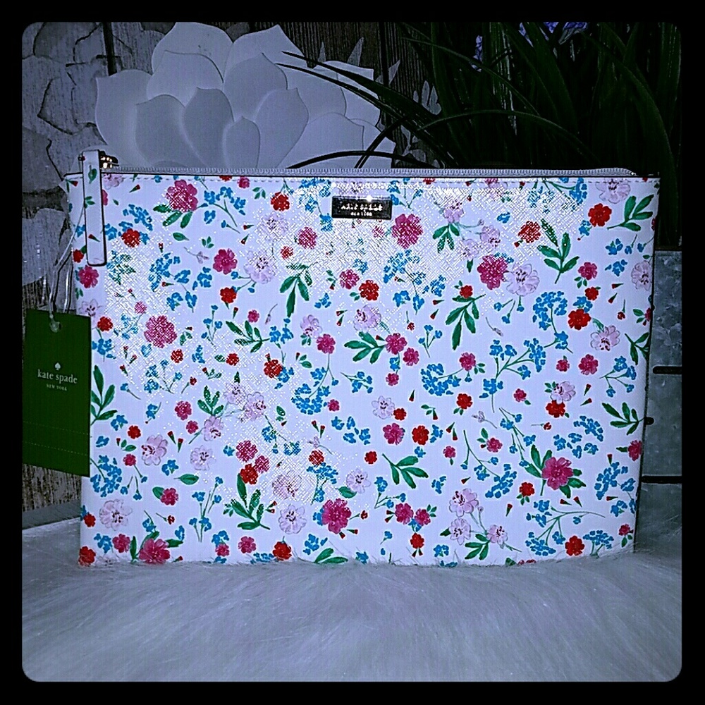 Kate spade gardener street gia clutch bag